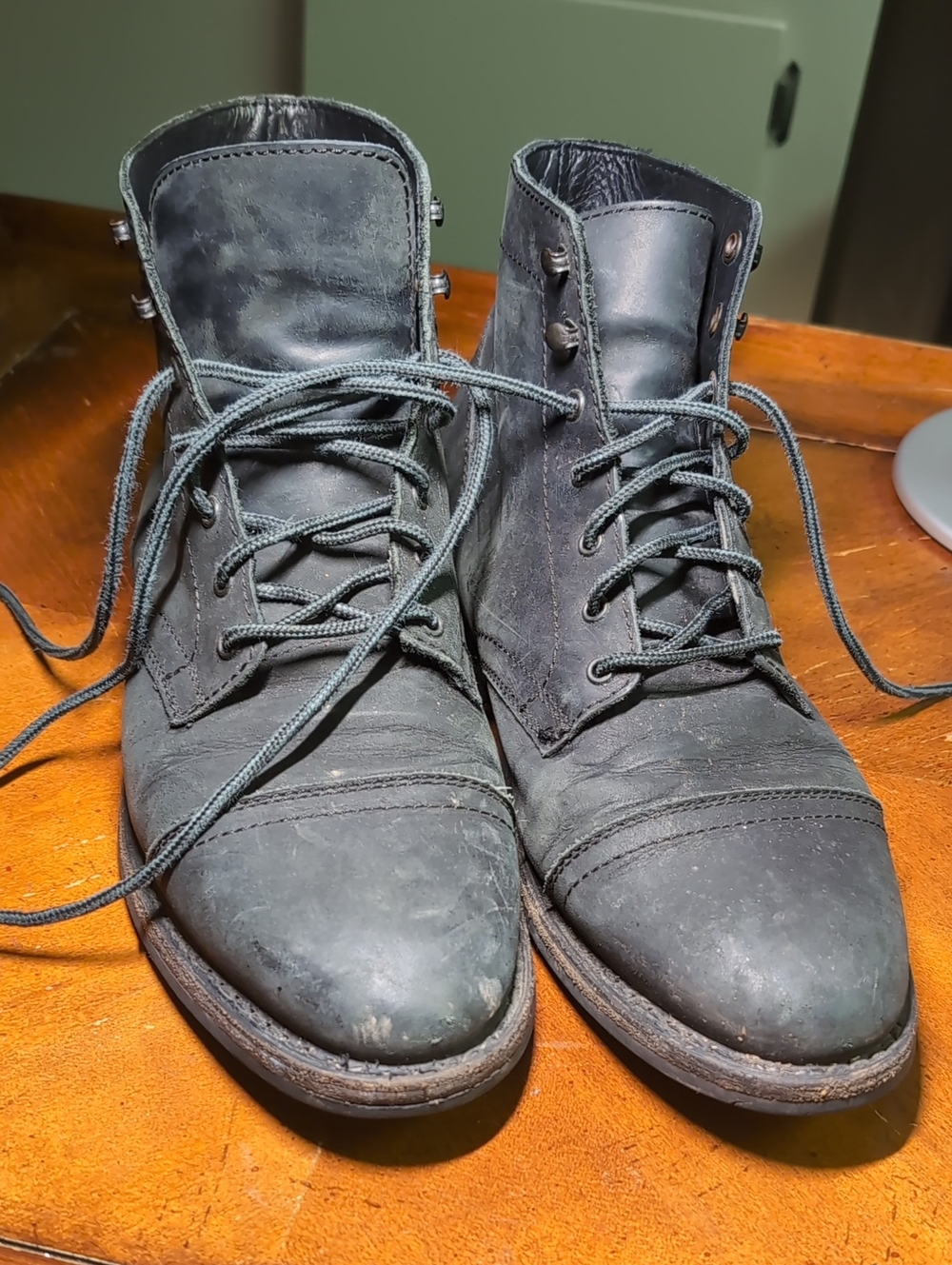 Thursday Captain Black Leather